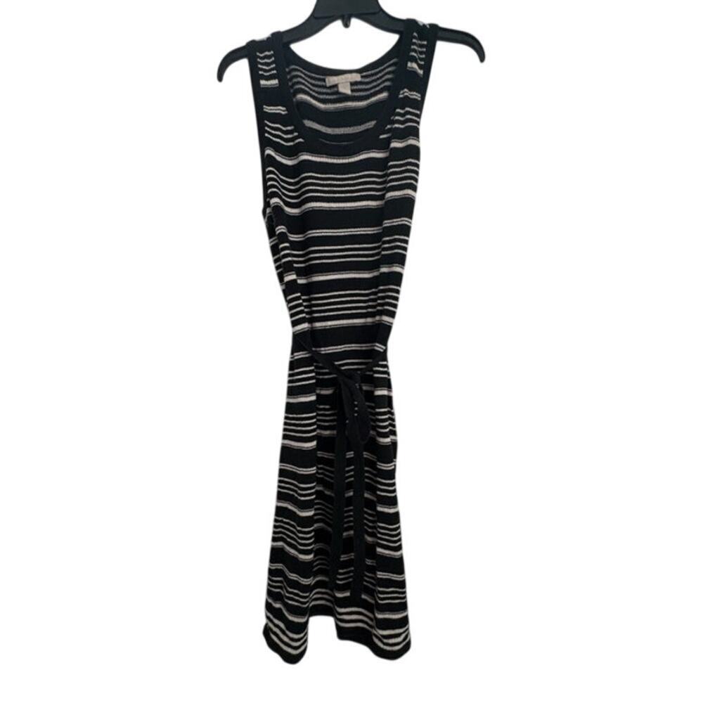 Womens Banana Republic Striped Tank Sweater Dress Size Large